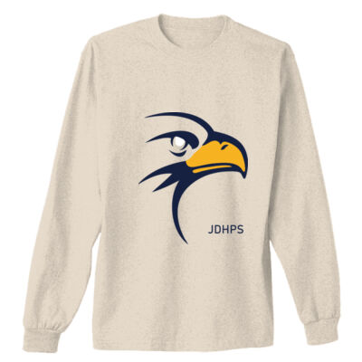 JD Hogarth PS Blue Logo - Adult Ultra Cotton® 6 oz. Long-Sleeve T-Shirt Thumbnail